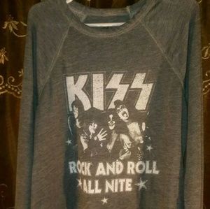 Kiss Light Sweater Long Sleeve Size XL